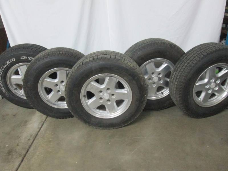 5 - BF GoodRich Tires and Jeep Rims