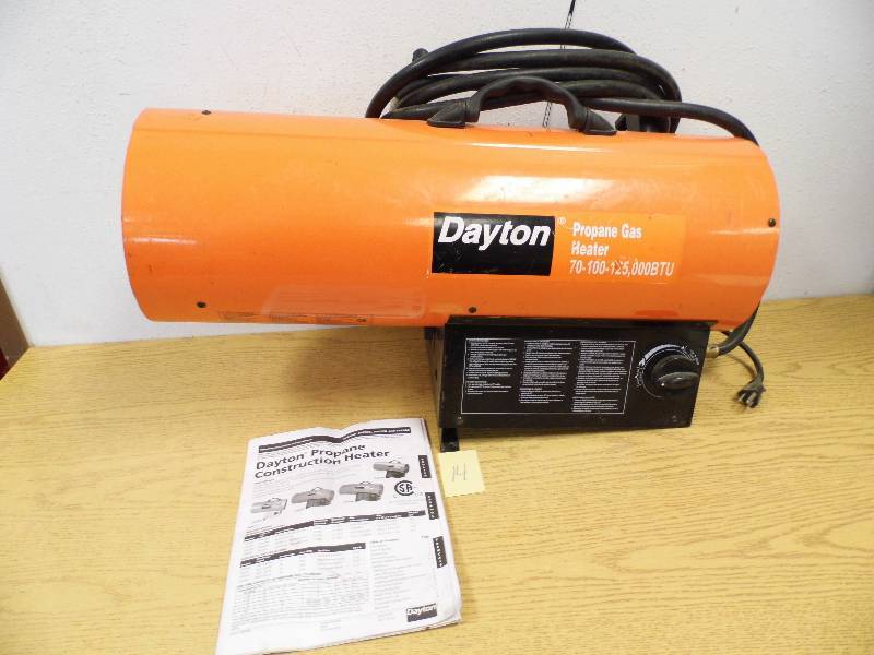 lot 14 image: Dayton Propane Heater