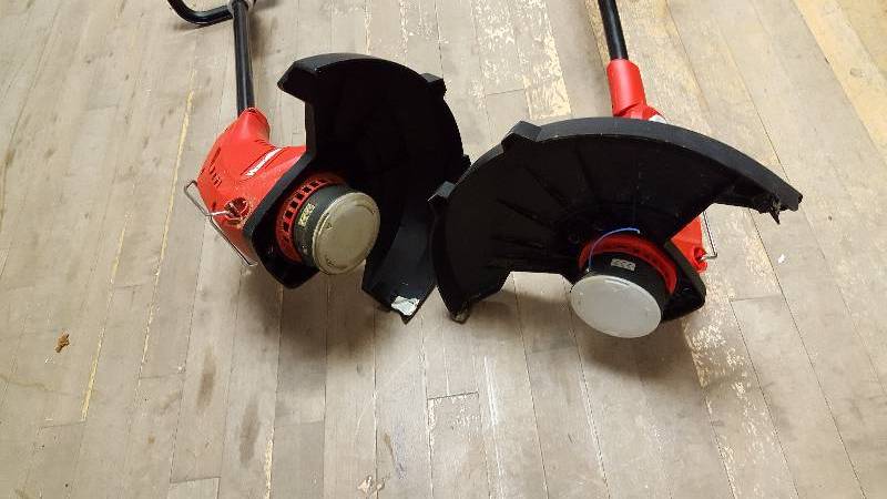 lot 52 image: Lot of 2 Homelite Electric Trimmers New