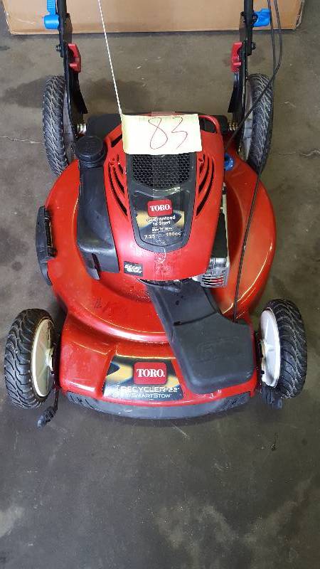 lot 83 image: Toro Recycler 22 smartstow model 20339