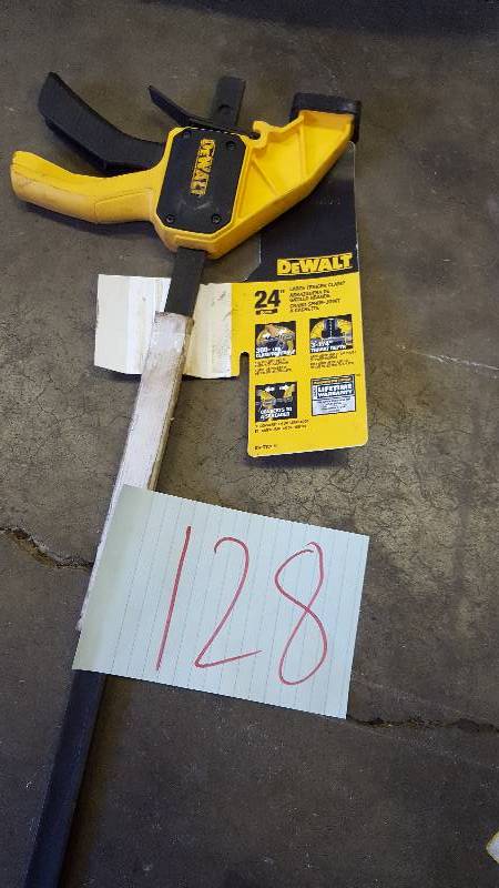 lot 128 image: Dewalt 24 Large Trigger Clamp