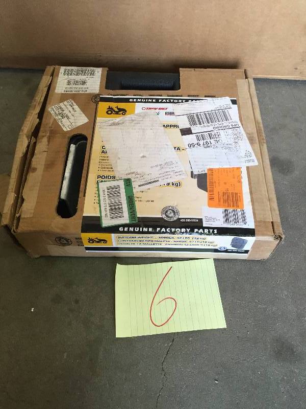 lot 6 image: MTD 42 lbs. Suit Case Weight