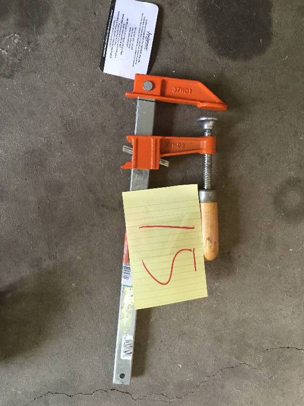 lot 15 image: Jorgensen 12 in. Heavy-Duty Bar Clamp