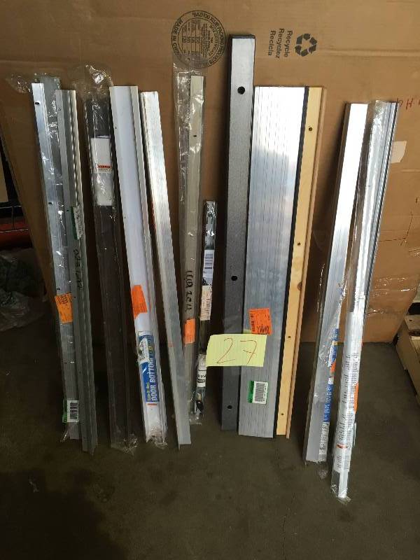 lot 27 image: Lot OF Adjustables Thresholds