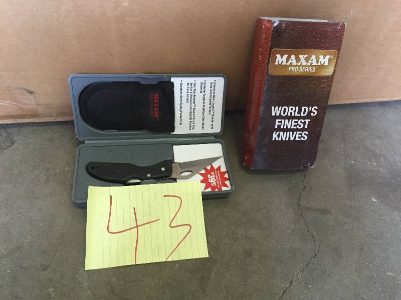 lot 43 image: Maxam SKMX103 Pro Series World Finest Knife