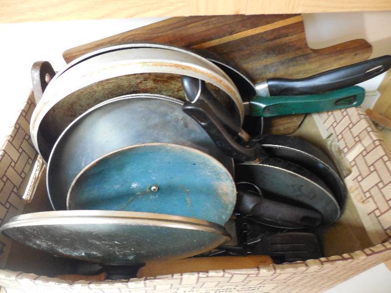 lot 42 image: POT AND PAN LOT
