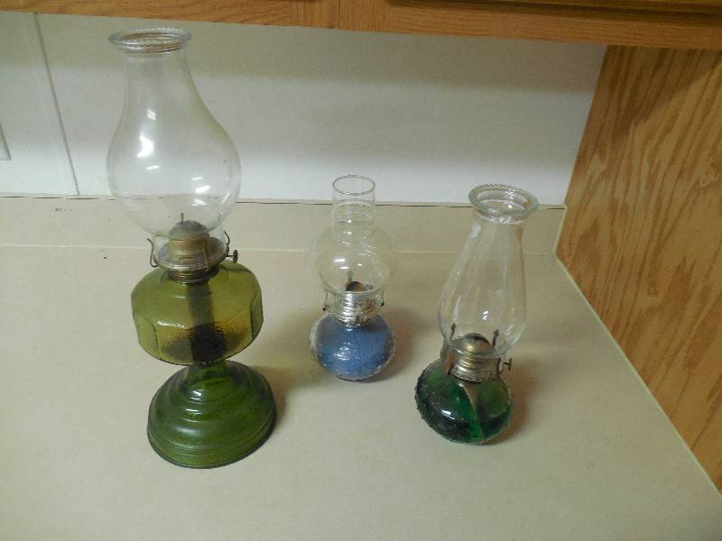 lot 58 image: 3 GAS LANTERNS