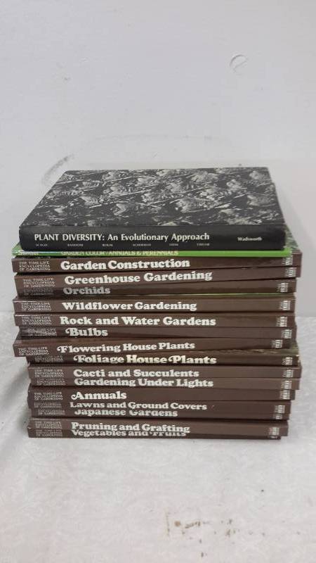 Plant and gardening books