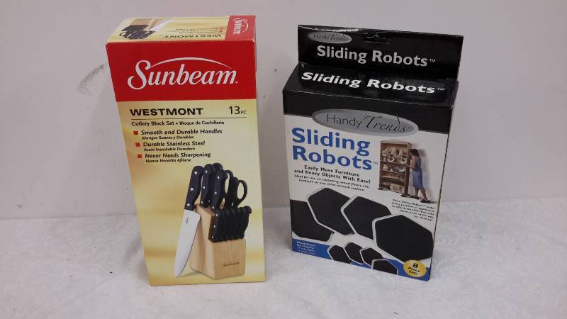 Knifes and sliding robots