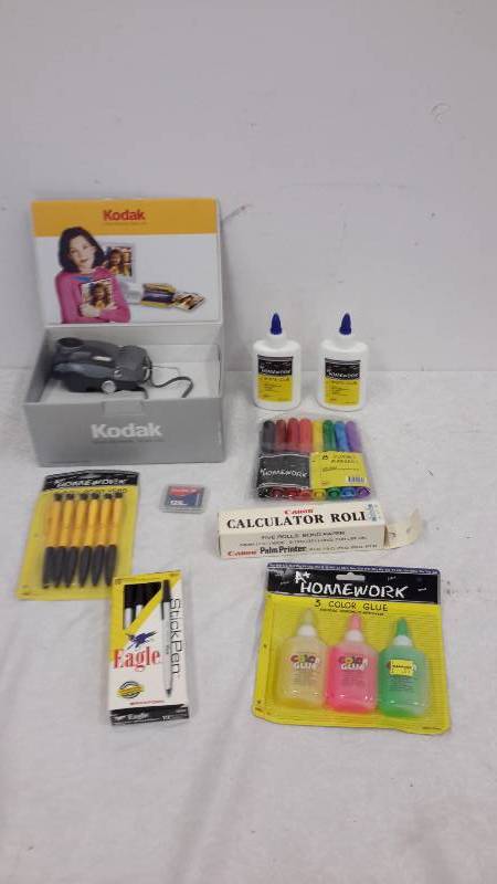 Digital camera and office supplies
