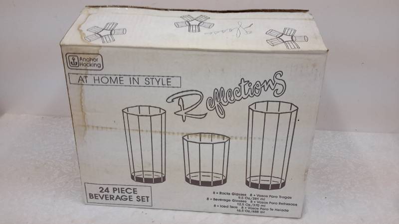 24 piece beverage set