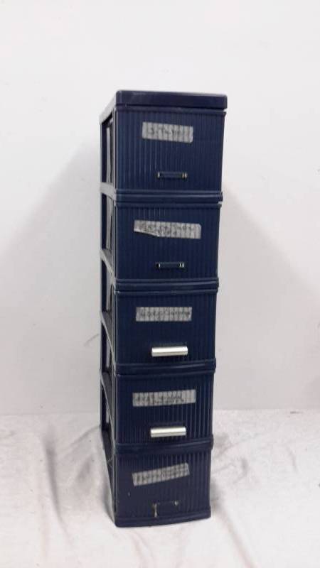 5 drawer storage