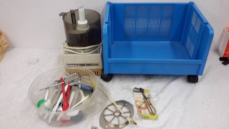 Storage bin and kitchenware