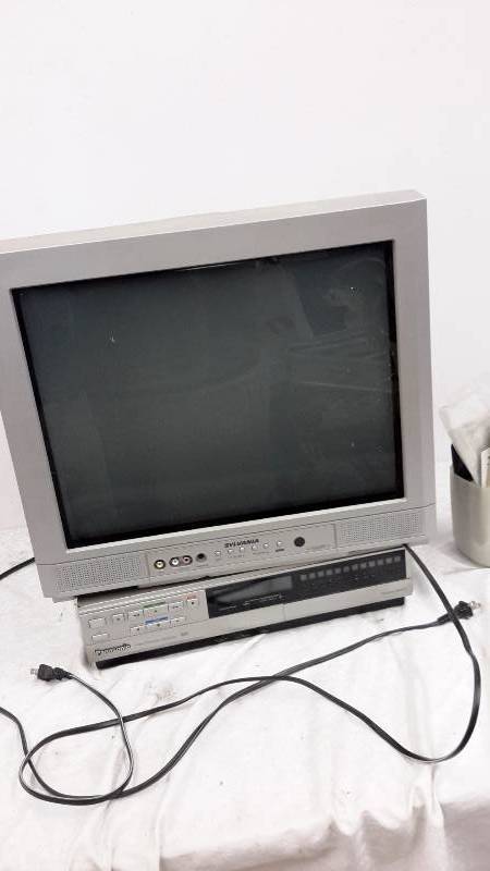 Panasonic VCR, Sylvania TV, remotes