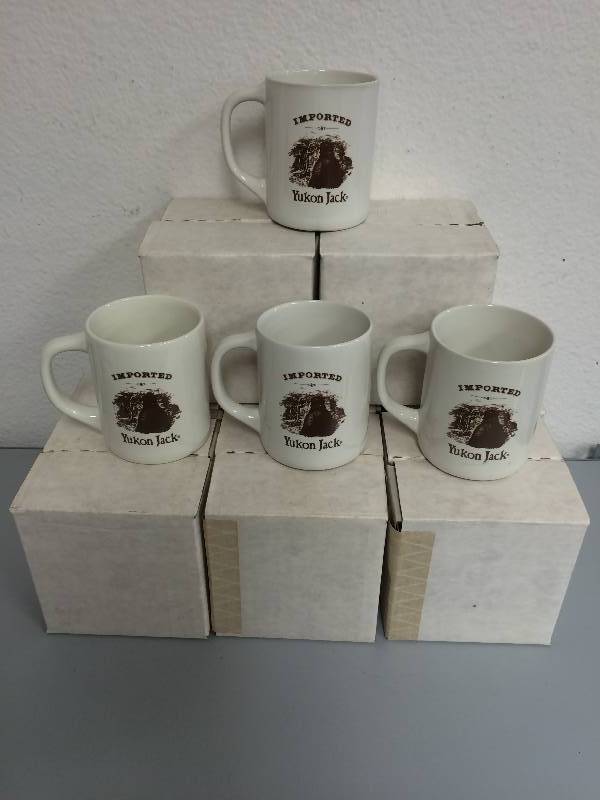 lot 41 image: Imported Yukon Jack Cups