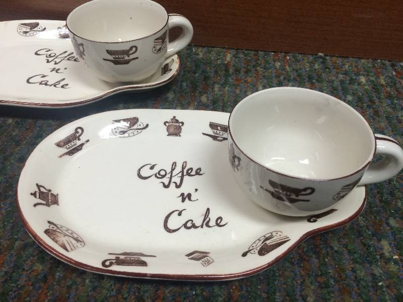 lot 42 image: Coffee and Cake Snack Sets