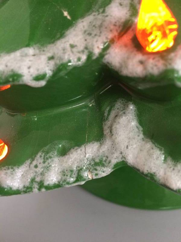 Ceramic Lighted Christmas Tree