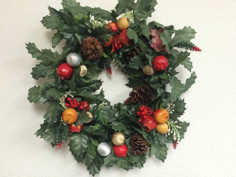 Christmas Wreath, Garland and More