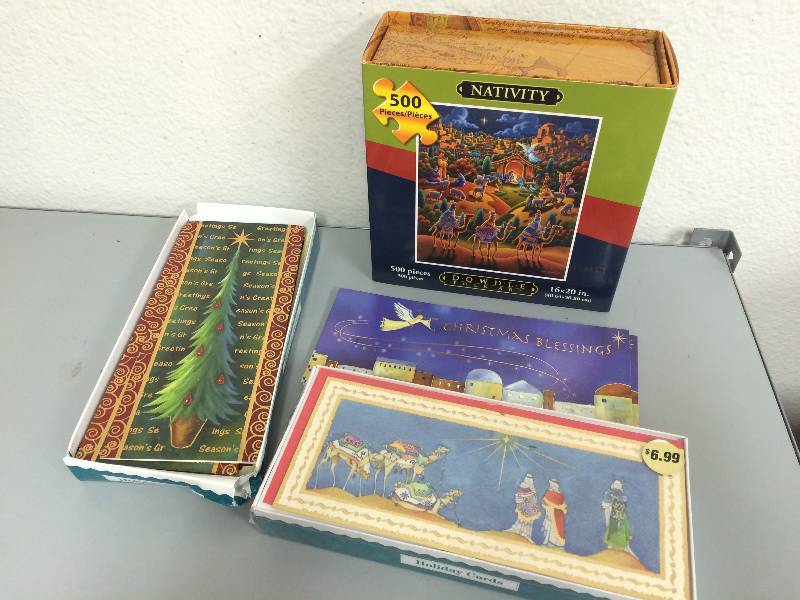 Christmas Puzzle and Cards