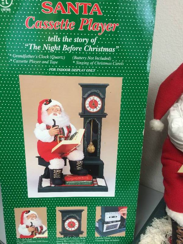 Santa Cassette Player