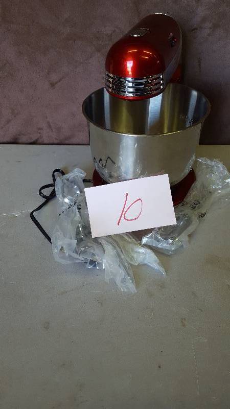 Dash Go DCSM250 2.5Quart Stand Mixer  Red