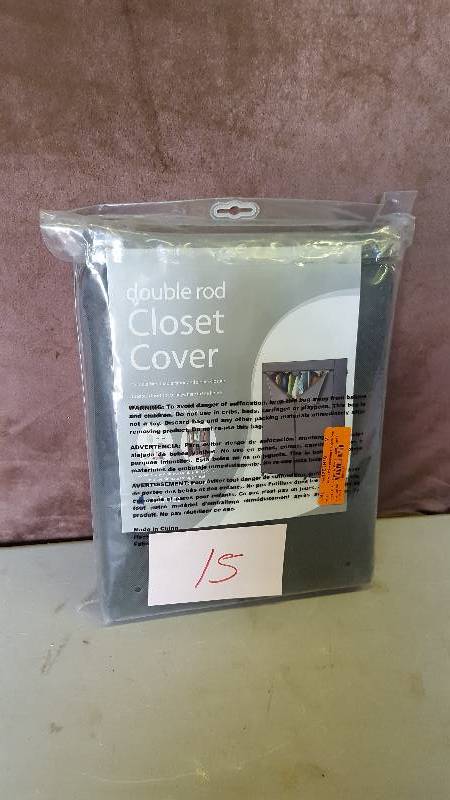 Double Rod Closet Cover