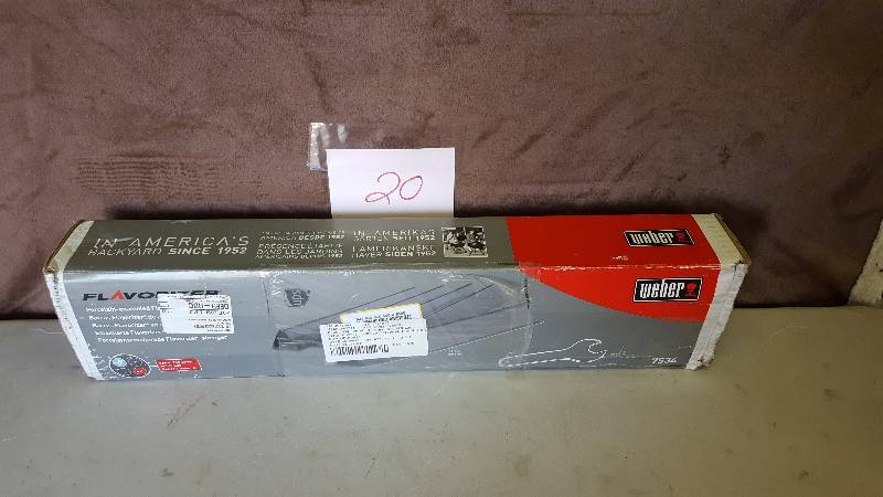 Weber 7534 Gas Grill Flavorizer Bars (21.5 x 1.7 x 1.7)  NEW