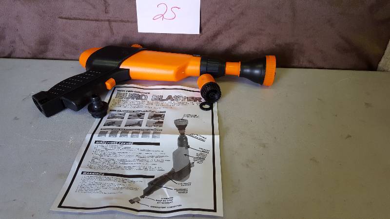 euro blaster high-powered garden gun