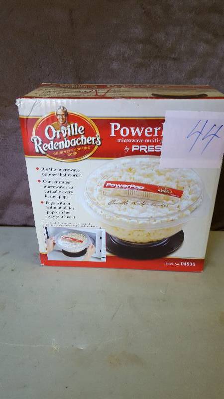 Presto PowerPop Microwave Popcorn
