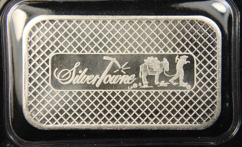 1 TROY OZ. .999 FINE SILVER BAR PROSPECTOR SEALED