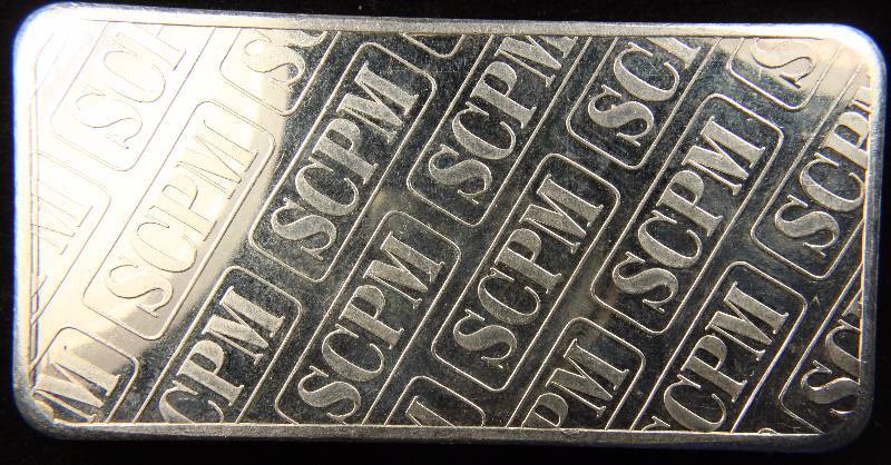 10 TROY OZ. .999 FINE SILVER BAR BUFFALO BY SCPM MINT