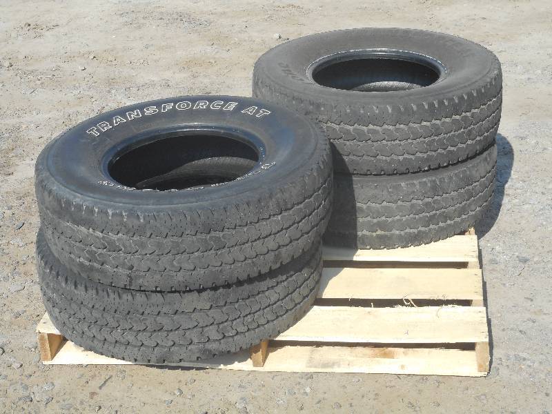lot 6 image: (4) Firestone Transforce AT LT2657...