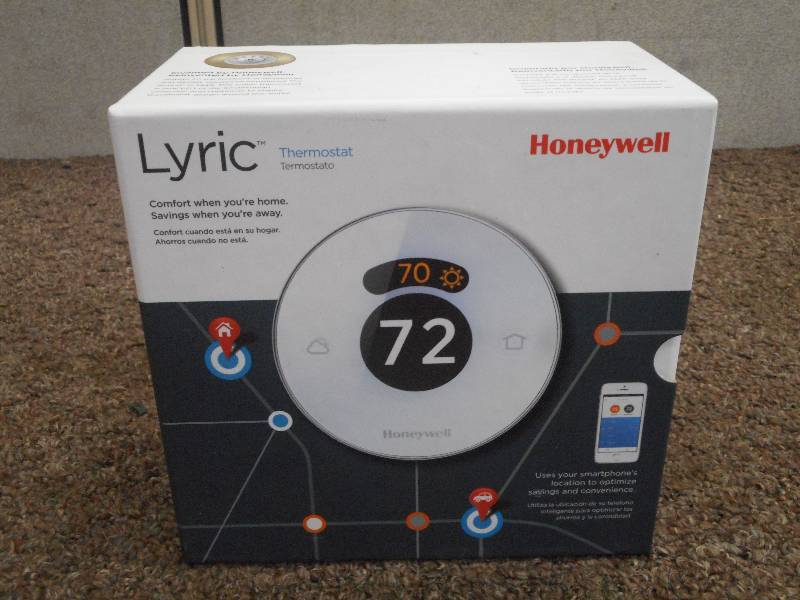 lot 18 image: New Honeywell Lyric Smart Thermosta...