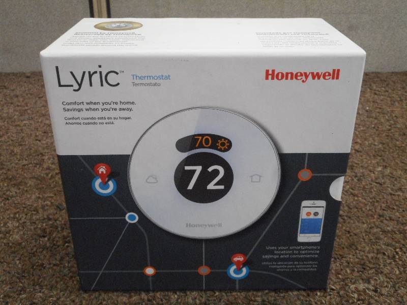 lot 19 image: New Honeywell Lyric Smart Thermosta...