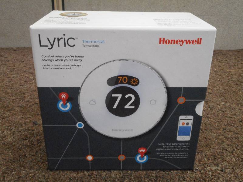 lot 20 image: New Honeywell Lyric Smart Thermosta...