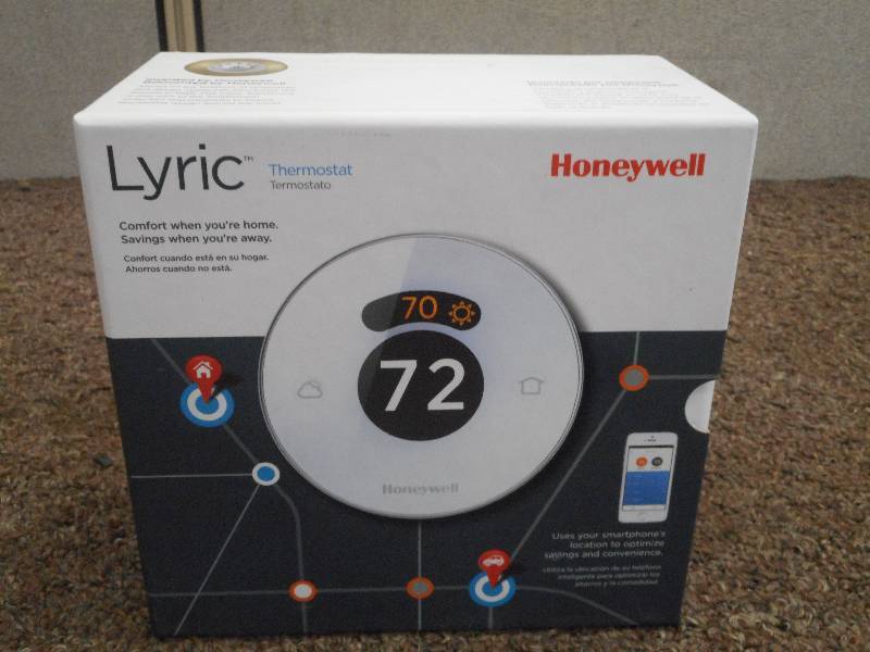 lot 21 image: New Honeywell Lyric Smart Thermosta...