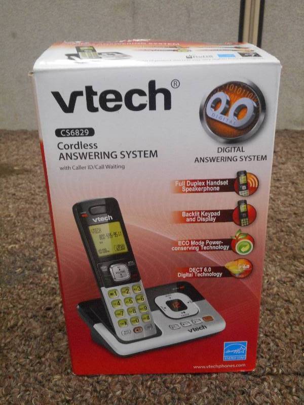 lot 23 image: New Vtech Cordless Answering System...