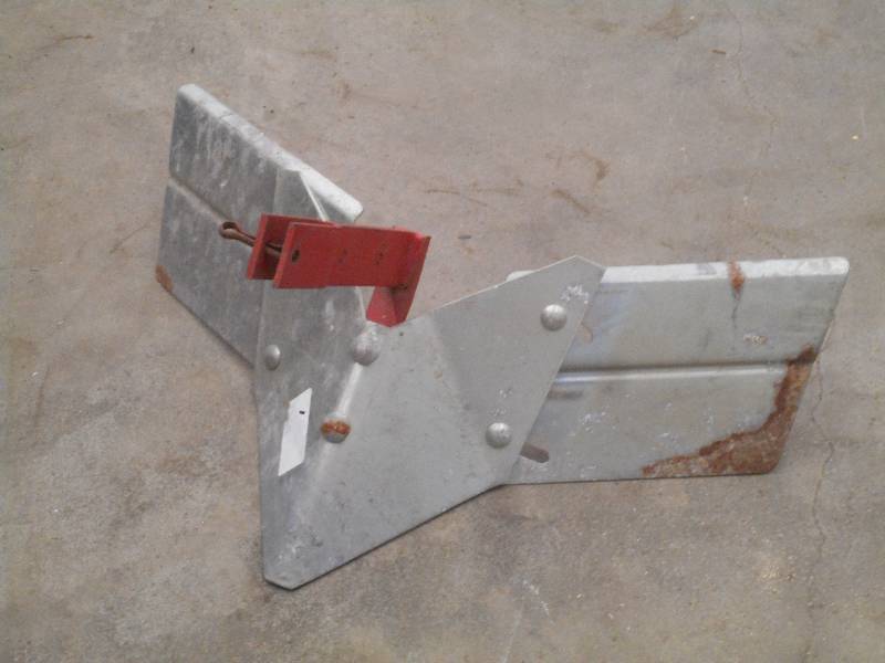 lot 43 image: Walk-Behind Cultivator Plow Attachement