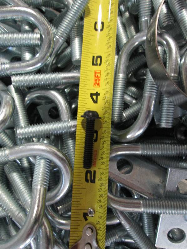 U Bolts, Screws, Nuts, Clamps and More