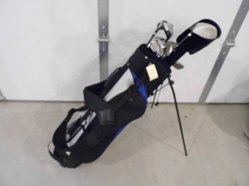 Golf Clubs and Bag