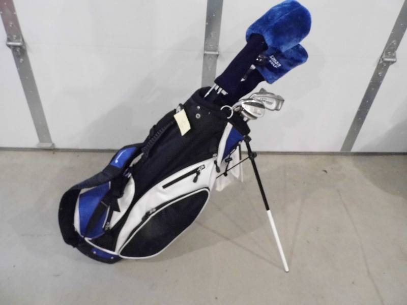 Golf Clubs and Bag