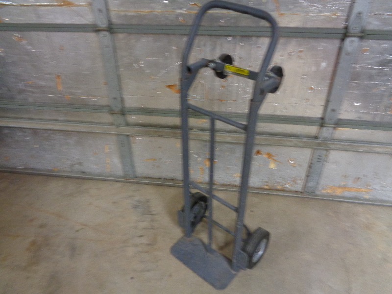 lot 12 image: Convertible 2 Wheel Cart  Flat Cart