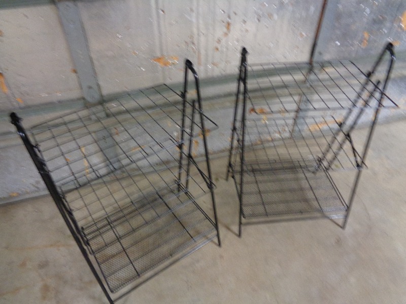 lot 21 image: 2 Long Handle Tool Storage Areas