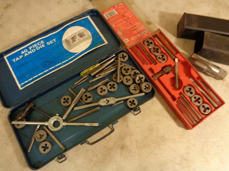 lot 56 image: Assorted Taps and Dies