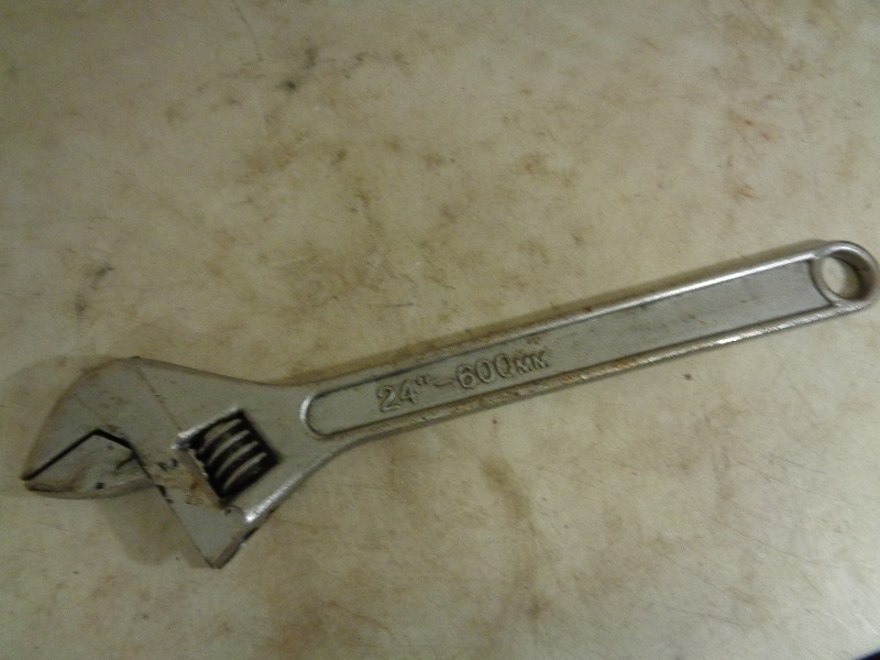 lot 65 image: 24 Inch Adjustable Wrench