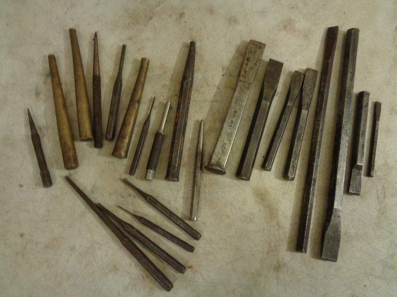 lot 87 image: Chisels and Punches