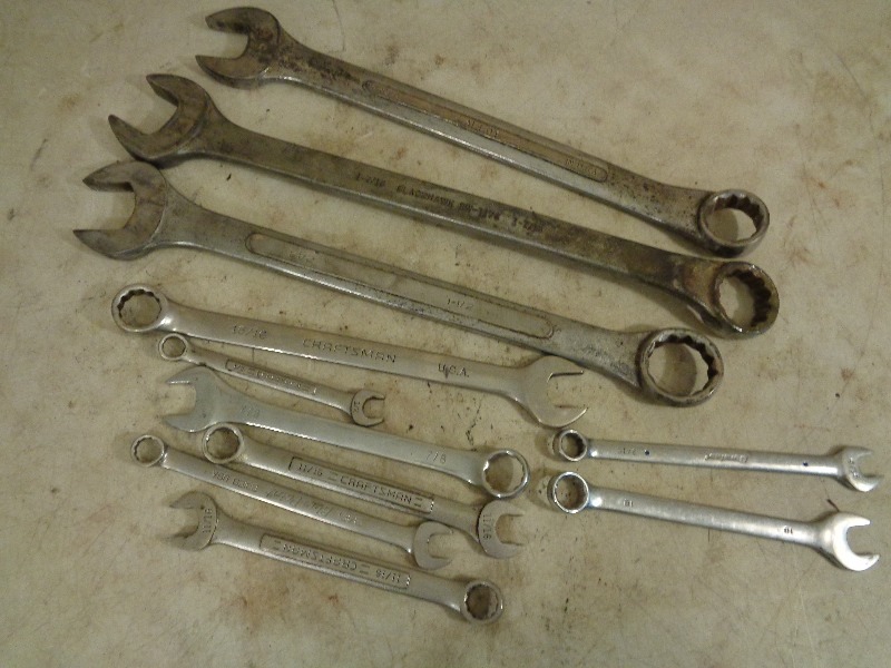 lot 91 image: Assorted Wrenches