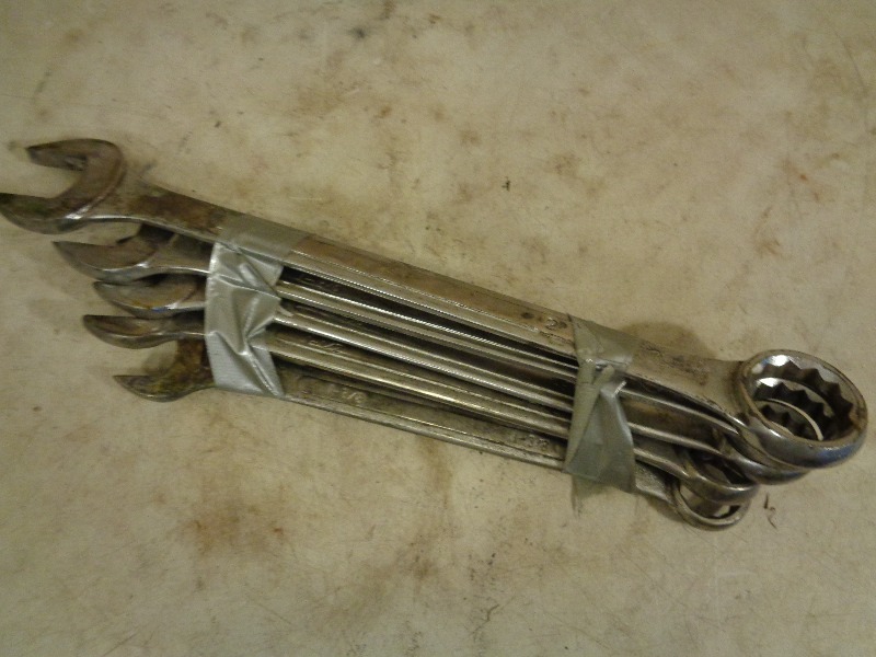 lot 94 image: 5 Large Wrenches