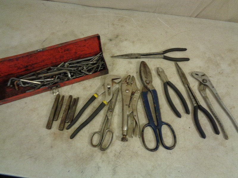 lot 99 image: Allens, EZ Outs, Pliers, Etc