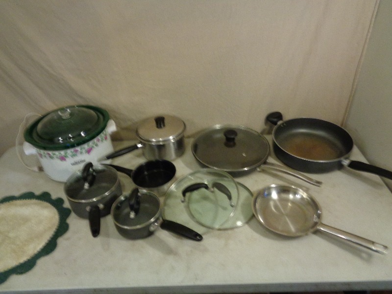 lot 146 image: Pots and Pans